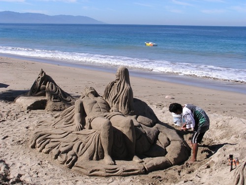 Sand Sculpture